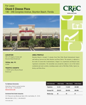 Chuck E Cheese Plaza, Formerly Forum Shoppes - Web Page #2686631