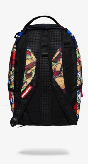 Sprayground- Bob's Burgers Mashup Backpack - Burger Mashup Sprayground Bookbag #2687085