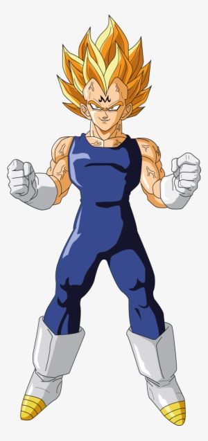 Majin Vegeta By Luigicuau10-d5li4de - Vegeta - Free Transparent PNG ...