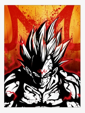 Super Saiyan - Majin Vegeta - Poster - Tl00929po - Majin Vegeta T Shirt #2687326