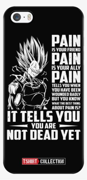 Super Saiyan Majin Vegeta Pain Iphone 5, 5s, 6, 6s, - Dragon Ball Z Quotes Pain #2687581