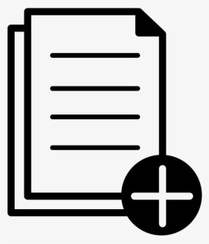 Add Document Icon - Add File Icon Png #2688000
