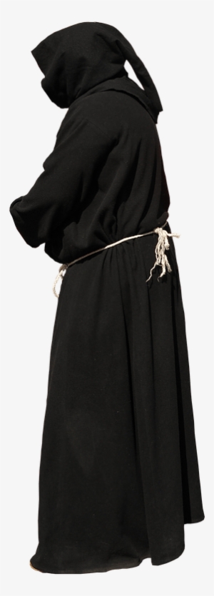 Monk Back View Black Gown Png - Back Monk #2688069