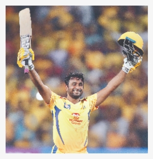 Ambati Rayudu 100 In Ipl 2018 #2689307