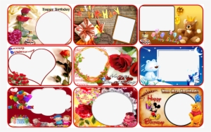 Birthday Collage Frame Png #2689358
