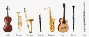 We Offer Instrumental Tuition For The Following Musical - Instrumental Music Instruments Names #2689501
