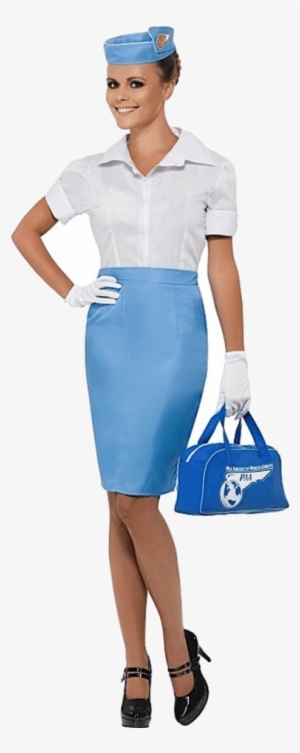 Adult Pan Am Stewardess Costume #2690655