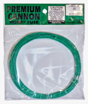 Medium Cake Fuse 16 To 18 Sec/ft - Cannon Fuse Label #2690656