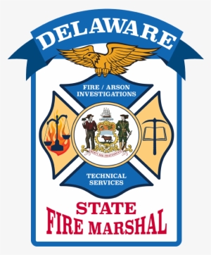Delaware State Fire Marshal Seal - Marshall Investigation Fire #2690737
