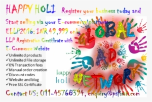 Global Ad Network Holi Offer - Dwarka, Delhi #2691332