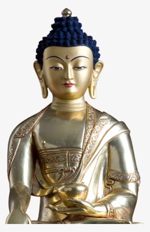 “there Is No Way To Happiness - Lord Buddha In Meditation (robes Decorated With Auspicious #2691372