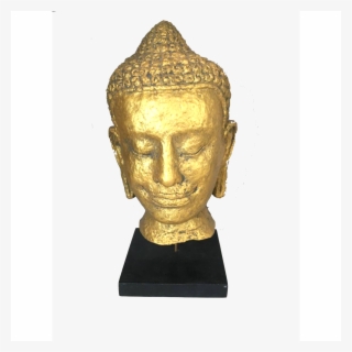 Jayav Art Sculpture Bodishatva Head On Detachable Stand - Bronze Sculpture #2691557