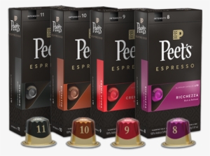 Espresso Capsules Sampler - Peet's Coffee Espresso Capsules Variety Pack #2691845