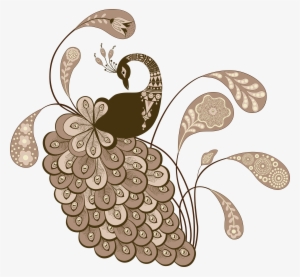 Leaf Clipart Peacock - Redmi 4 Mobile Cover #2693200