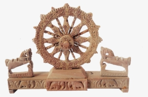 Picture Of The Amazing Odisha Handicrafts Konark Wheel - Konark Sun Temple Wheel Png #2694175