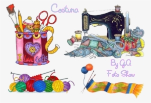 Download Crafts Clipart Craft Sewing Clip Art Sewing - Macchina Da Cucire Disegno #2694589