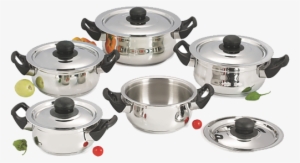 Stainless Steel Utensils - Steel Vessels Images Png #2694837