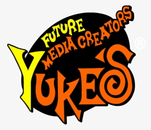 Yukes Logo Clear Bkg White Tm - Yuke's Future Media Creators #2696509