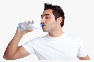 El Aqua Engineering Concepts Clip Art Black And White - Man Drinking Water Png #2696898