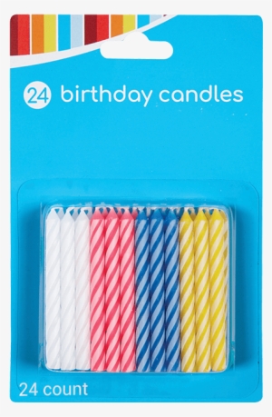 Birthday Candles 24 Count - Birthday - Free Transparent PNG Download ...