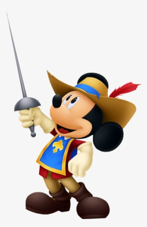 Mickey Mouse- Musketeer Outfit Kh3d - Kingdom Hearts Dream Drop Distance #2697537