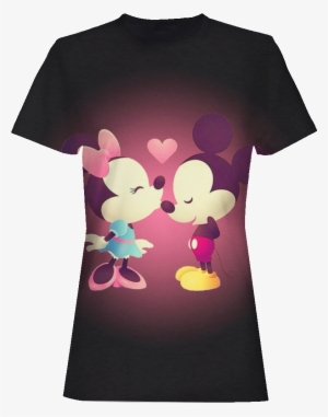 Anime Mickey Mouse 3d T-shirt - Iphone Wallpaper Minnie And Mickey Mouse #2697541