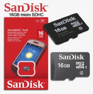 Sandisk 16gb Micro Sdhc Memory Card #2698783