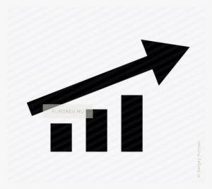 Vector Icon Of Growing Graph - Stock Illustration #2699396