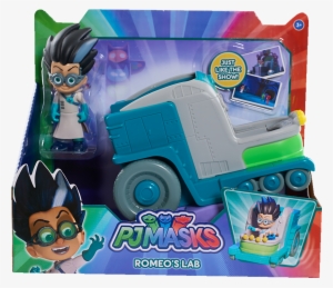 Pj Masks Vehicle - Pj Masks Romeo's Lab - Vehicle & Figure #270020