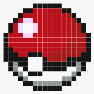 Pokeball - Pokeball Pixel Art - Free Transparent PNG Download - PNGkey