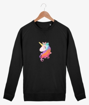 Sweat Col Rond Homme Stanley Strolls Watercolor Unicorn - Sweatshirt #270741