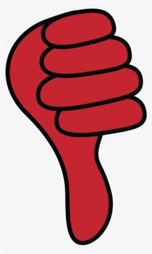No Thumb Down Png #270867