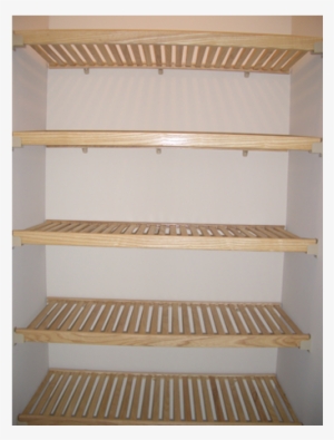 Wood Closet - Shelf #271538 Wood Closet - Shelf #271538