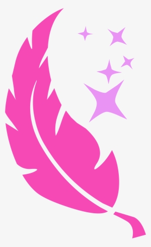 Aip Cm Feather - Mlp Cutie Mark Pink #271563