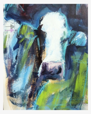 Eileen Blue Cow - Modern Art #271658