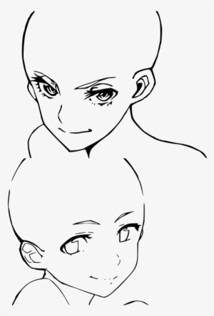 Template - Female Anime Head Bases - Free Transparent PNG Download - PNGkey