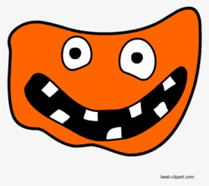 Monster Face Free Halloween Clipart - Halloween #272488