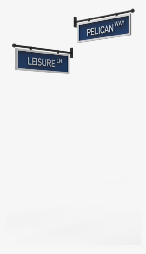 Cast Series Yardarm Mount Rectangular Street Sign - Street Sign #272699
