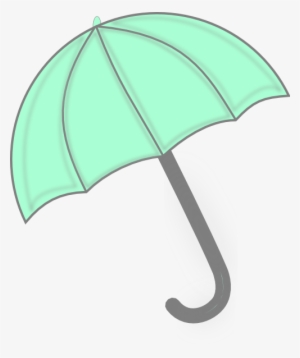 How To Set Use Mint Green Umbrella Clipart #273223