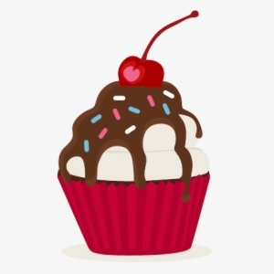 Cupcake Svg Cut Files For Scrapbooking Cherry Svg Cut - Cupcake With Cherry Clipart #274460