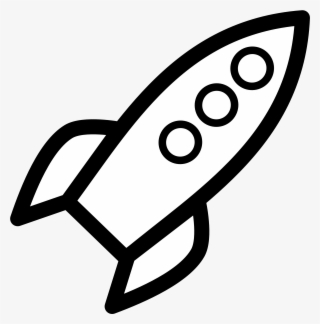 Lips Clipart Coloring Page - Rocket Clipart Black And White #274784