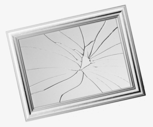 Glass Png Frameswalls Org - Broken Picture Frame #274943