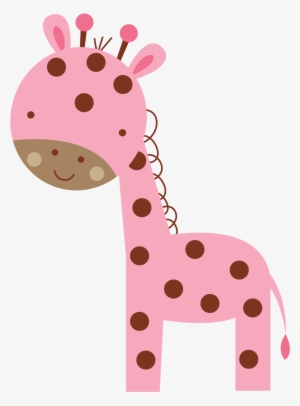 For Kids At Getdrawings Com Free Personal - Pink Baby Giraffe Clip Art #275098