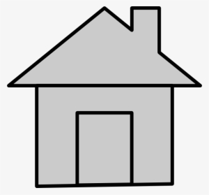 How To Set Use Gray House Icon Clipart #275195
