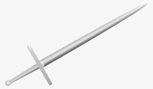 Free Vector Broad Sword Clip Art - Sword Clip Art #275435