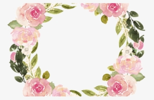 Clipart Resolution 1368*855 - Watercolor Floral Wreath Png #275784