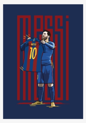 Holding Shirt Celebration Print - Leo Messi Holding Shirt #275866