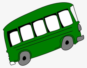 Graphic Freeuse Stock Green Bus Clip Art At Clker - Green School Bus Clipart #276181