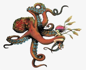Octopus Tattoo Png - Octopus Old School Tattoo #276690