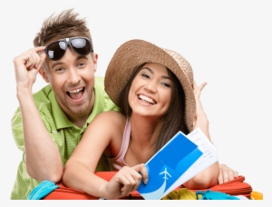 Travelling - Tourist Couple Png #276831